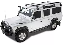 Rhino-Rack USA Heavy duty rl210 black 4 bar roof rack