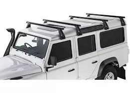 Rhino-Rack USA Heavy duty rl210 black 4 bar roof rack