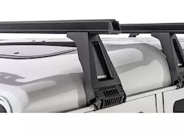 Rhino-Rack USA Heavy duty rl210 black 4 bar roof rack