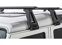 Rhino-Rack USA Vortex rl210 black 4 bar roof rack