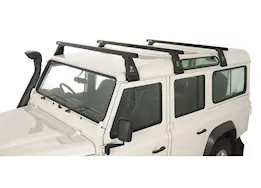 Rhino-Rack USA Heavy duty rl210 black 3 bar roof rack