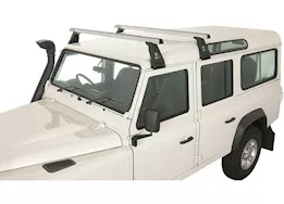 Rhino-Rack USA Heavy duty rl210 silver 2 bar roof rack