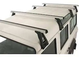 Rhino-Rack USA Heavy duty rl210 silver 4 bar roof rack