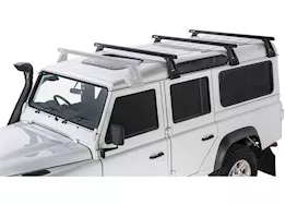 Rhino-Rack USA Heavy duty rl210 black 3 bar roof rack