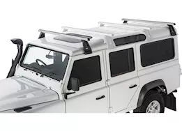 Rhino-Rack USA Heavy duty rl210 silver 2 bar roof rack