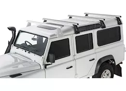 Rhino-Rack USA Heavy duty rl210 silver 3 bar roof rack