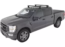 Rhino-Rack USA Heavy duty 2500 black 2 bar roof rack