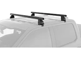 Rhino-Rack USA Heavy duty 2500 black 2 bar roof rack