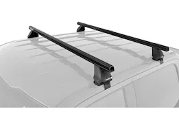 Rhino-Rack USA Heavy duty 2500 black 2 bar roof rack