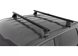 Rhino-Rack USA Heavy duty 2500 black 2 bar roof rack