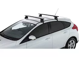 Rhino-Rack USA Vortex 2500 black 2 bar roof rack