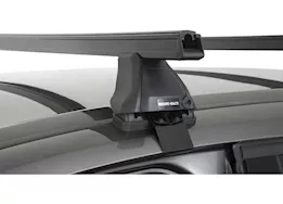 Rhino-Rack USA Heavy duty 2500 black 2 bar roof rack