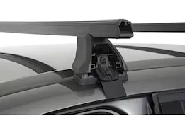 Rhino-Rack USA Heavy duty 2500 black 2 bar roof rack