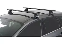 Rhino-Rack USA Vortex 2500 black 2 bar roof rack