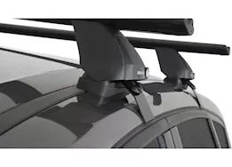 Rhino-Rack USA Vortex 2500 black 2 bar roof rack