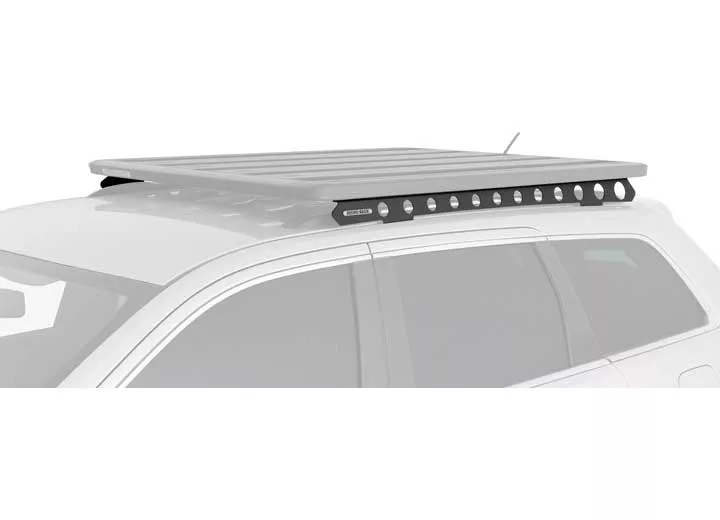 Rhino-Rack USA 11-21 jeep grand cherokee 4dr suv w/metal roof rails backbone mounting system bl