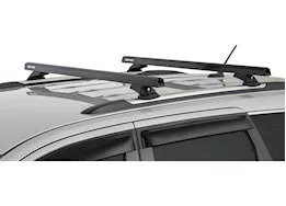 Rhino-Rack USA Heavy duty rcl black 2 bar roof rack