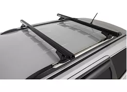 Rhino-Rack USA Heavy duty rcl black 2 bar roof rack