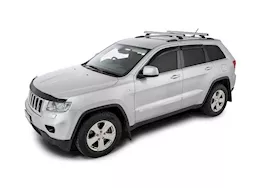 Rhino-Rack USA Heavy duty rcl silver 2 bar roof rack