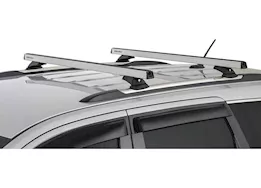 Rhino-Rack USA Heavy duty rcl silver 2 bar roof rack