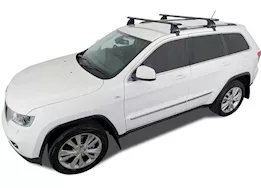 Rhino-Rack USA Vortex 2500 black 2 bar roof rack