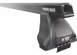 Rhino-Rack USA Heavy duty black 2 bar roof rack