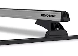 Rhino-Rack USA Heavy duty rcl trackmount silver 2 bar roof rack