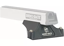 Rhino-Rack USA Heavy duty rltp black 1 bar roof rack