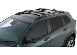 Rhino-Rack USA Vortex stealthbar black 2 bar roof rack