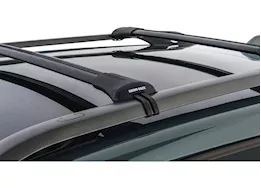 Rhino-Rack USA Vortex stealthbar black 2 bar roof rack