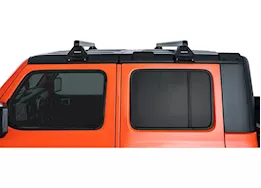 Rhino-Rack USA Heavy duty rl110 black 2 bar roof rack