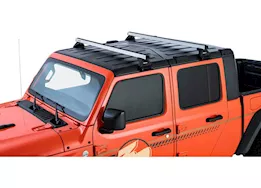 Rhino-Rack USA Heavy duty rl110 silver 2 bar roof rack