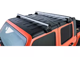 Rhino-Rack USA Heavy duty rl110 silver 2 bar roof rack