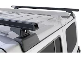 Rhino-Rack USA Heavy duty rcl black 2 bar rhino-rack backbone roof rack