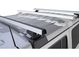 Rhino-Rack USA Heavy duty rcl silver 2 bar rhino-rack backbone roof rack