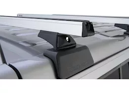 Rhino-Rack USA Heavy duty rcl silver 3 bar rhino-rack backbone roof rack