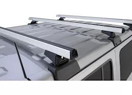 Rhino-Rack USA Heavy duty rcl silver 3 bar rhino-rack backbone roof rack