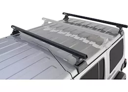 Rhino-Rack USA Heavy duty rlt600 black 2 bar rhino-rack backbone roof rack