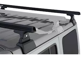 Rhino-Rack USA Heavy duty rlt600 black 2 bar rhino-rack backbone roof rack