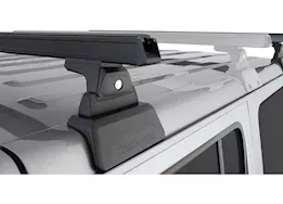 Rhino-Rack USA Heavy duty rlt600 black 2 bar rhino-rack backbone roof rack