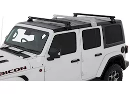 Rhino-Rack USA Heavy duty rl110 black 2 bar roof rack