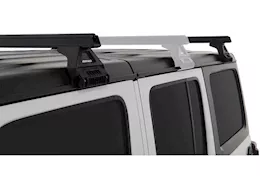 Rhino-Rack USA Heavy duty rl110 black 2 bar roof rack