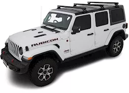 Rhino-Rack USA Heavy duty rl110 black 3 bar roof rack