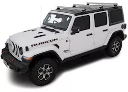 Rhino-Rack USA Heavy duty rl110 silver 3 bar roof rack