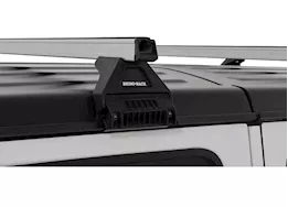 Rhino-Rack USA Heavy duty rl110 silver 3 bar roof rack