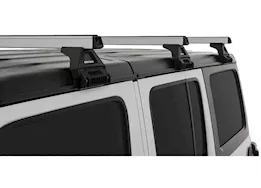 Rhino-Rack USA Heavy duty rl110 silver 3 bar roof rack