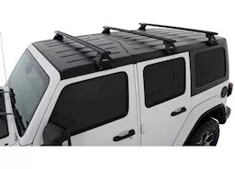 Rhino-Rack USA Vortex rl110 black 3 bar roof rack