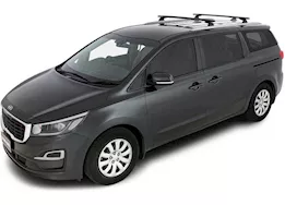 Rhino-Rack USA Vortex rcl black 2 bar roof rack