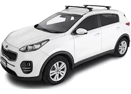 Rhino-Rack USA Vortex rcl black 2 bar roof rack