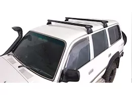 Rhino-Rack USA Heavy duty rl110 black 2 bar roof rack